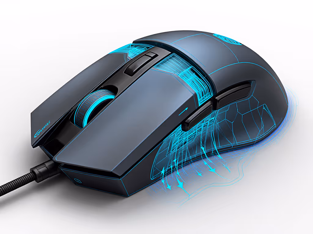 gaming_mouse_shell_geometry_and_airflow_diagram