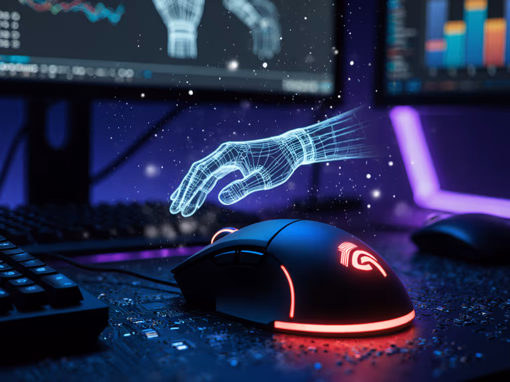 Gaming Mouse Multi-Sensory Tech: Comfort Meets Steady Control